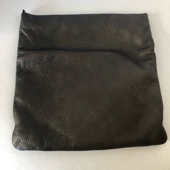 Brighton Bloc Party Two Tone Black & Gray Foldover Clutch - Picture 6 of 8